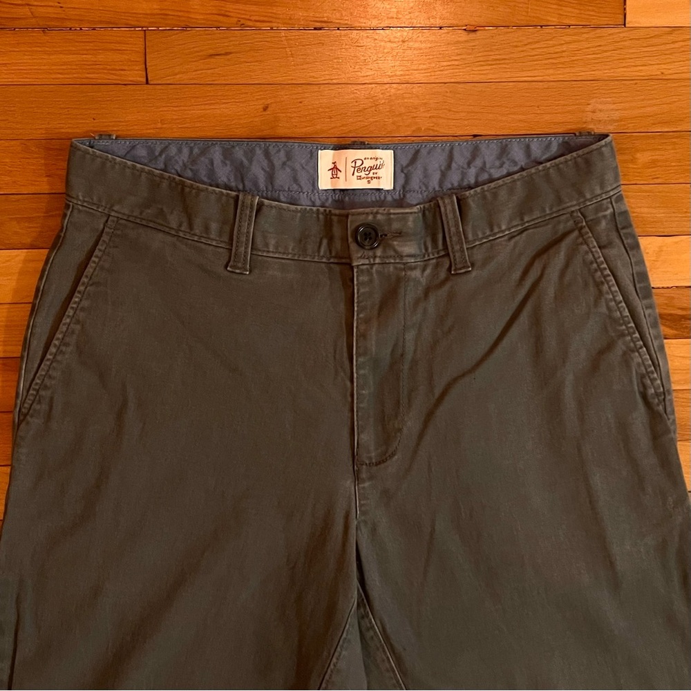 Original Penguin Men's Grey Chinos - Picture 2 of 6